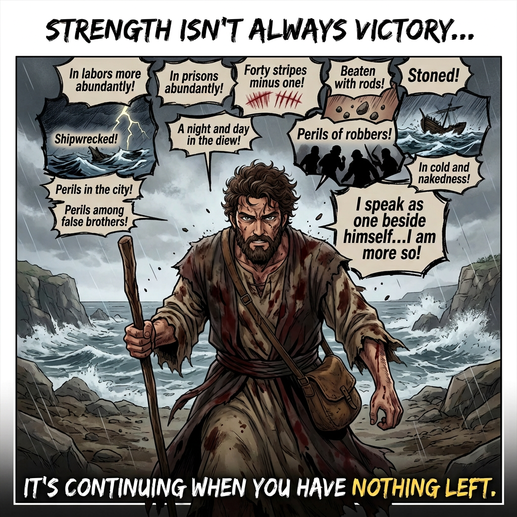 True strength does not always look like victory, success, or triumph – 2026.10.26